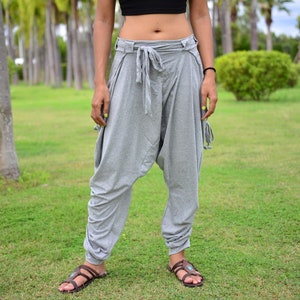 Harem pants women men Baggy Yoga Dhoti Lounge Pants