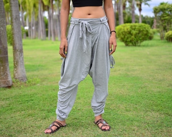 Harem pants women men Baggy Yoga Dhoti Lounge Pants