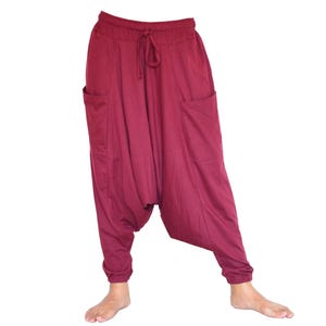 Harem pants men women, handmade Boho Hippie Pants, 100% cotton