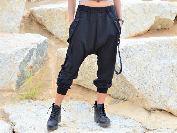 Harem pants women men Baggy pants Boho Harem Pants Men, Harem Pants Women