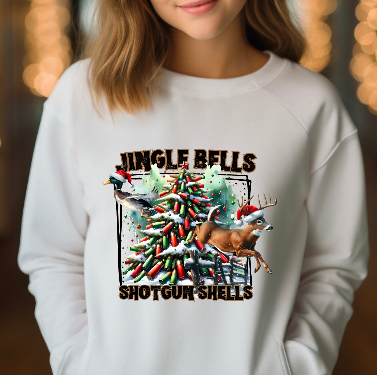 Jingle Bells Shotgun Shells Png Instant Download Print Junkiez Etsy