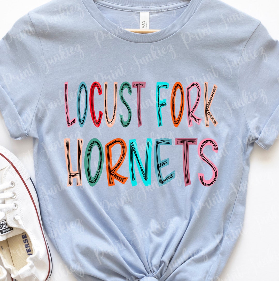 Locust Fork Colorful Font Etsy