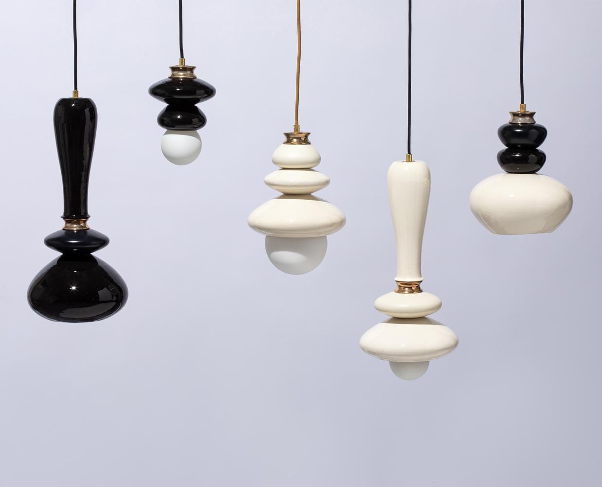 Modern White Minimalist Pendant Light