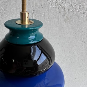 Pendelleuchte Keramiklampe, Hängelampenschirm, Handgefertigtes Design, Erstellung zeitgenössischer Kunstwerke, Einzigartiges Leuchte Geschenk Bild 4