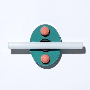 BIM Tropical Teal Ceramic Wall Sconce | Modern Wall Lamp | US Shipping Includes All Taxes