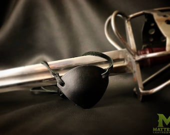 Leather Eye Patch//Pirate Costume Accessories//Cosplay//Steampunk//Eye Wear//Viking Accessories//Renaissance//LARP Eye patch//Handmade//Mask