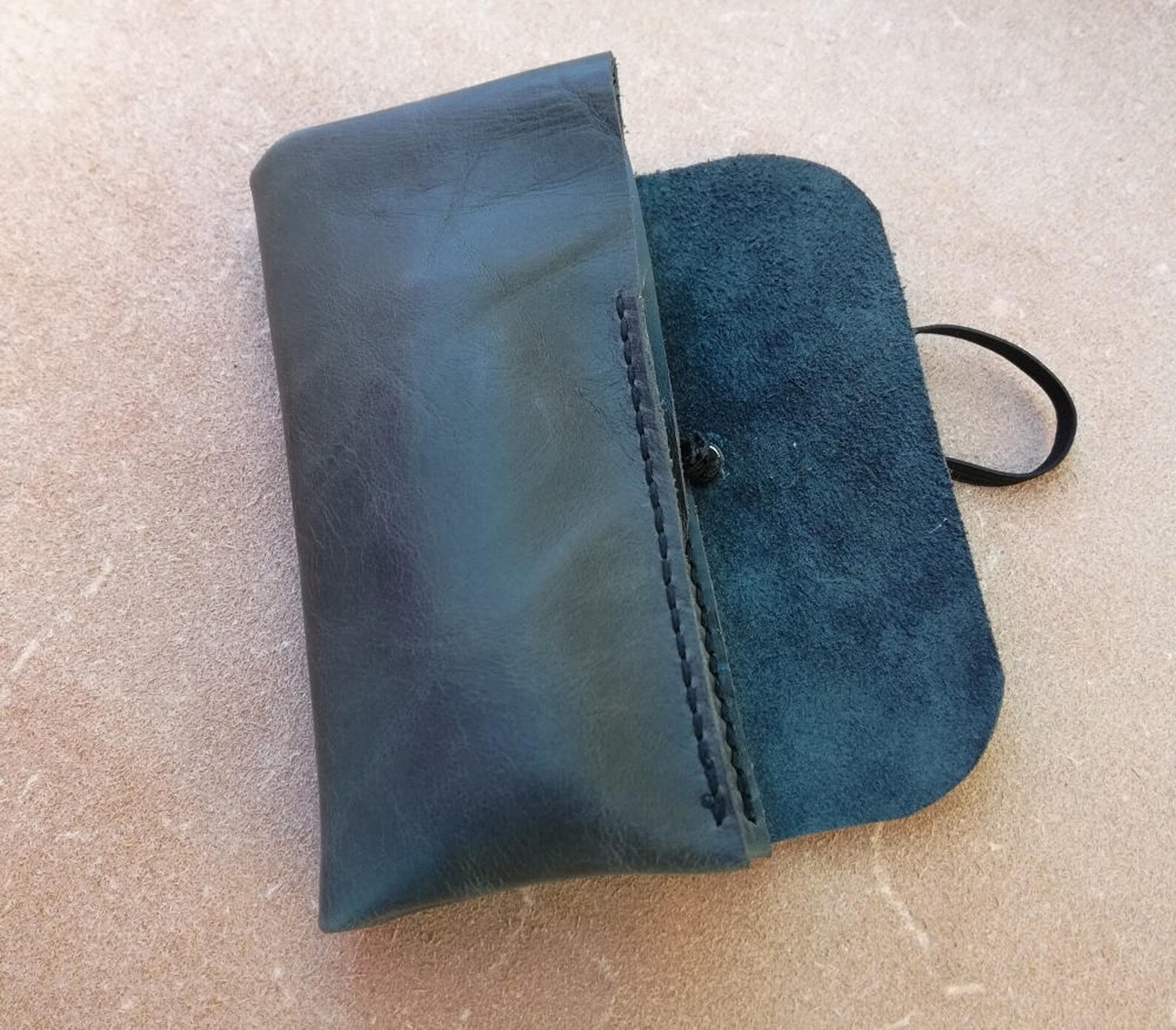 Handmade Leather Watch Roll Leather Watch Pouch Make up Etsy