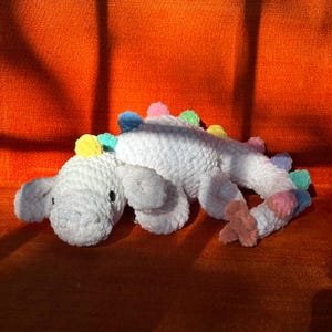Alfred the Loch Ness Monster| Crochet Nessie Plush | Amigurumi Nessie | Soft Crochet Loch Ness Monster Plush