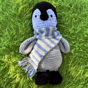Edgar The Penguin Amigurumi | Penguin Amigurumi | Crochet Penguin | Penguin Plushie | Adorable Amigurumi | Handmade Stuffed Toy