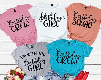 Download Birthday Group Shirts Birthday Drip and Drip Squad Shirts ...