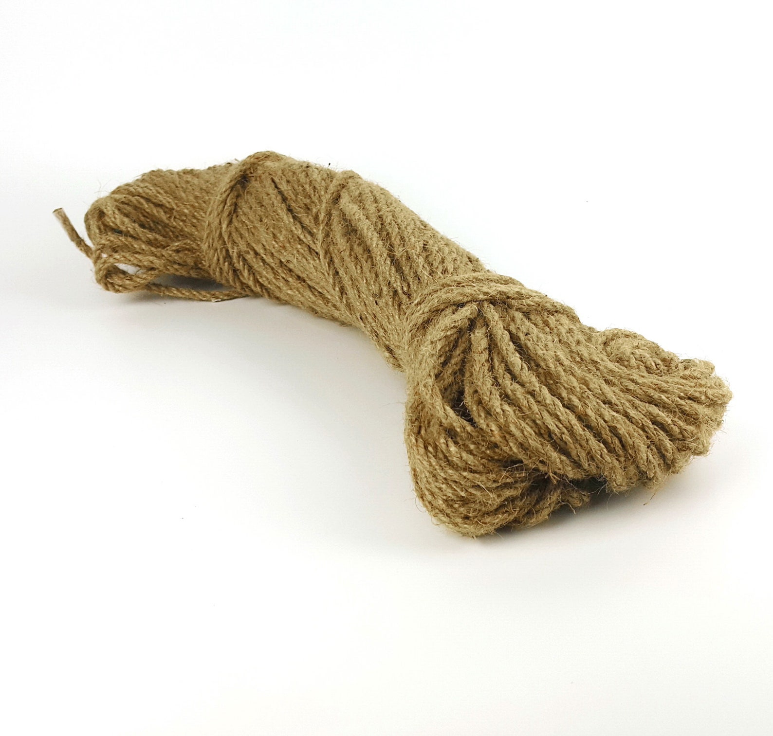 Jute Rope 5mm Natural Jute Twine Jute Cord Jute Twine Rope Shibari Crafts Supplies Rustic Cord