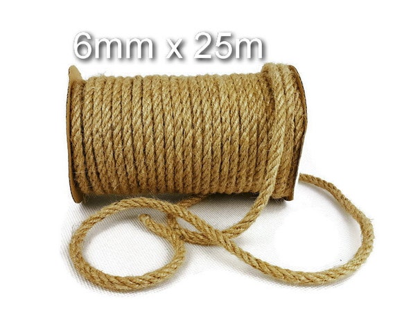 se vende por metros Cuerda de yute natural 15 mm