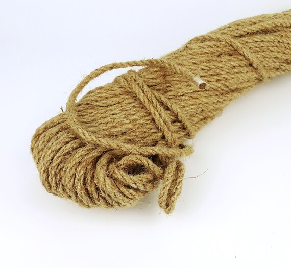 Jute Rope 5mm Natural Jute Twine Jute Cord Jute Twine Rope Shibari