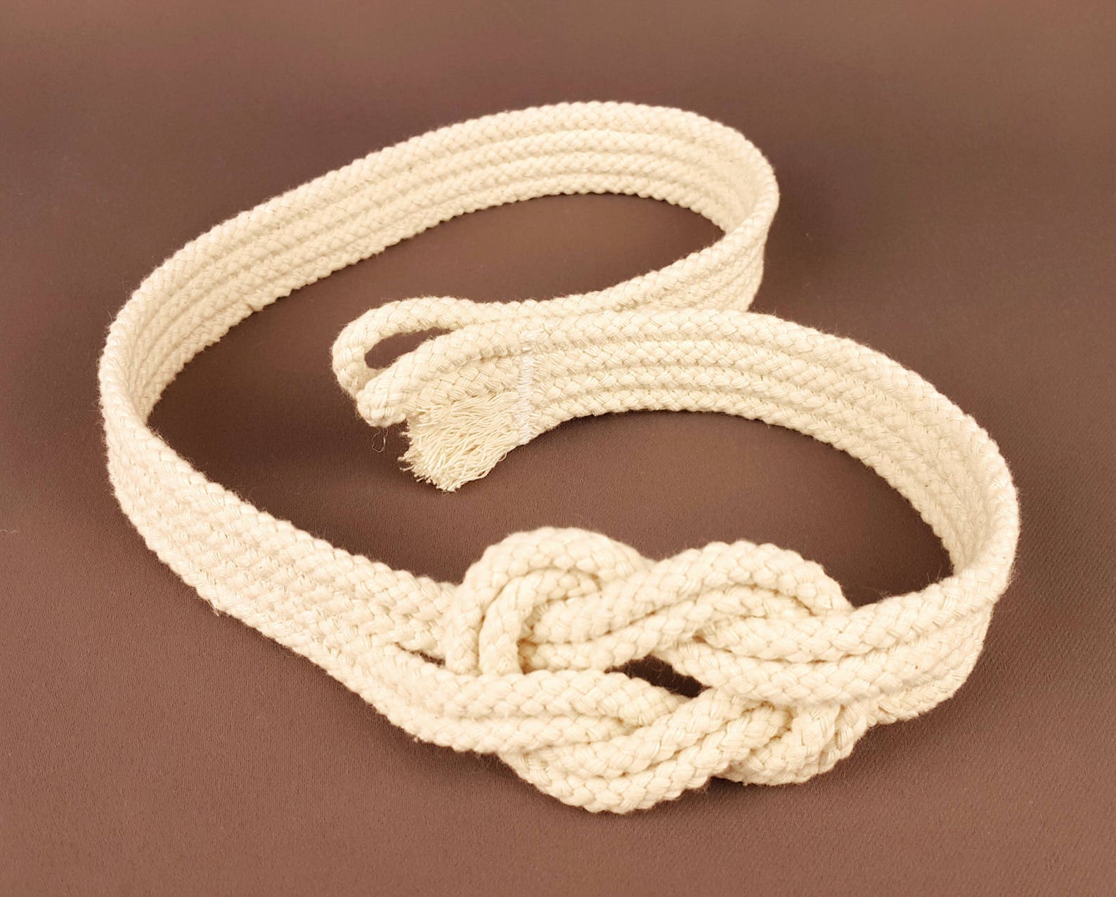 Embrasses De Rideaux En Corde Oxford - Lot De 6, Couleur Marron, Clip Réglable - Décoration Intérieure Pratique - 4