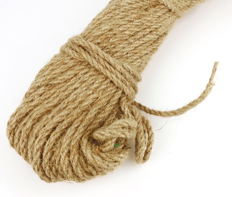Jute Rope 5mm Natural Jute Twine Jute Cord Jute Twine Rope Shibari