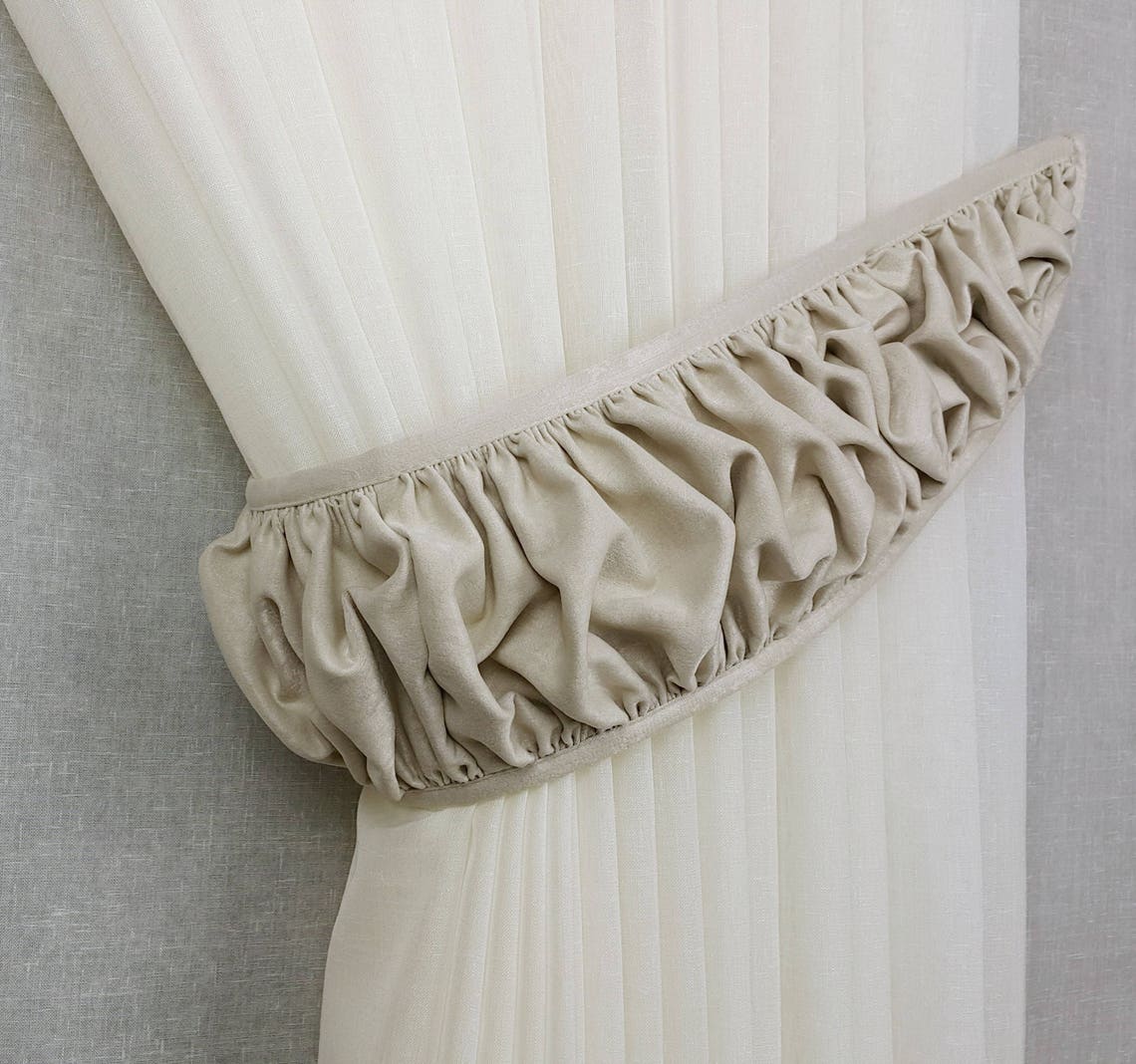 Drapery tie backs Curtain decor Home decor Curtain Etsy