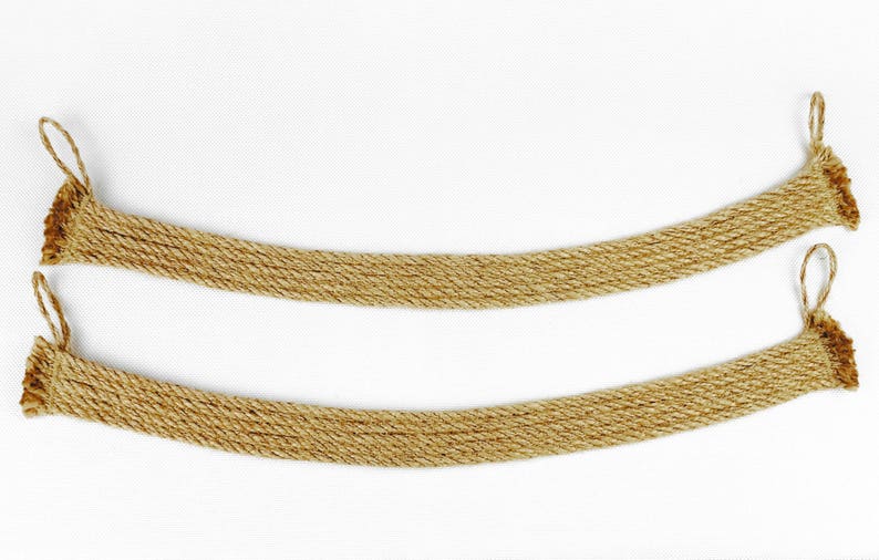 Curtain Tie Backs Jute Belt Tie Back Beach Decor Rope Tie Etsy