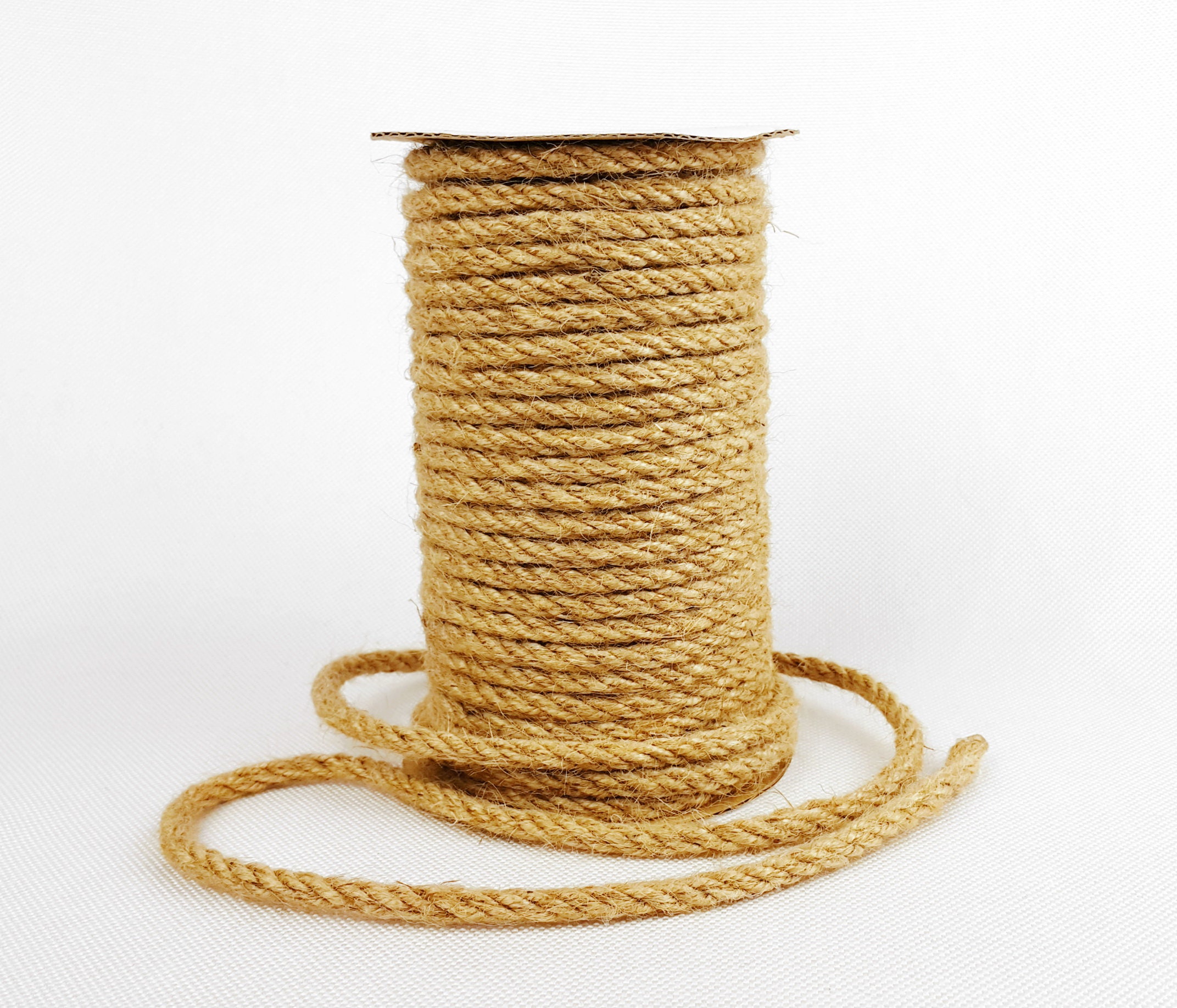 Jute twine rope Jute rope 6mm Natural jute twine Jute cord Etsy