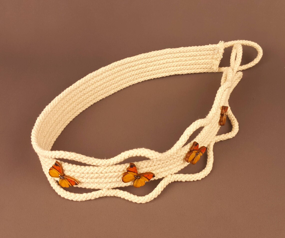 Tie Back Butterfly Curtain Tiebacks Rope Kid Tiebacks for Etsy