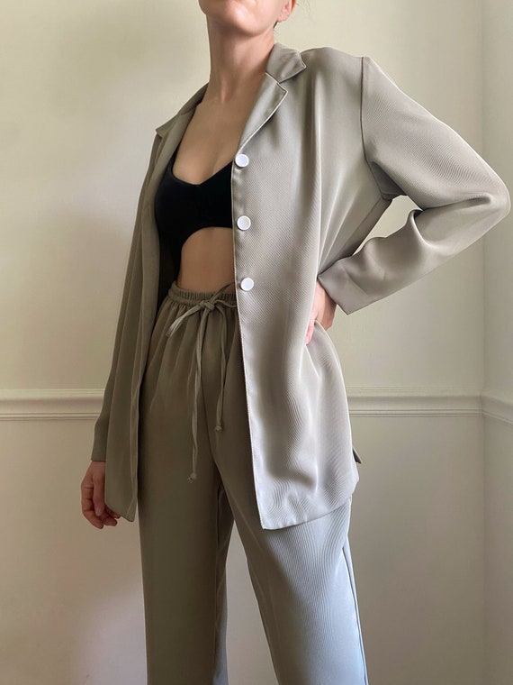 sage green pants Gem