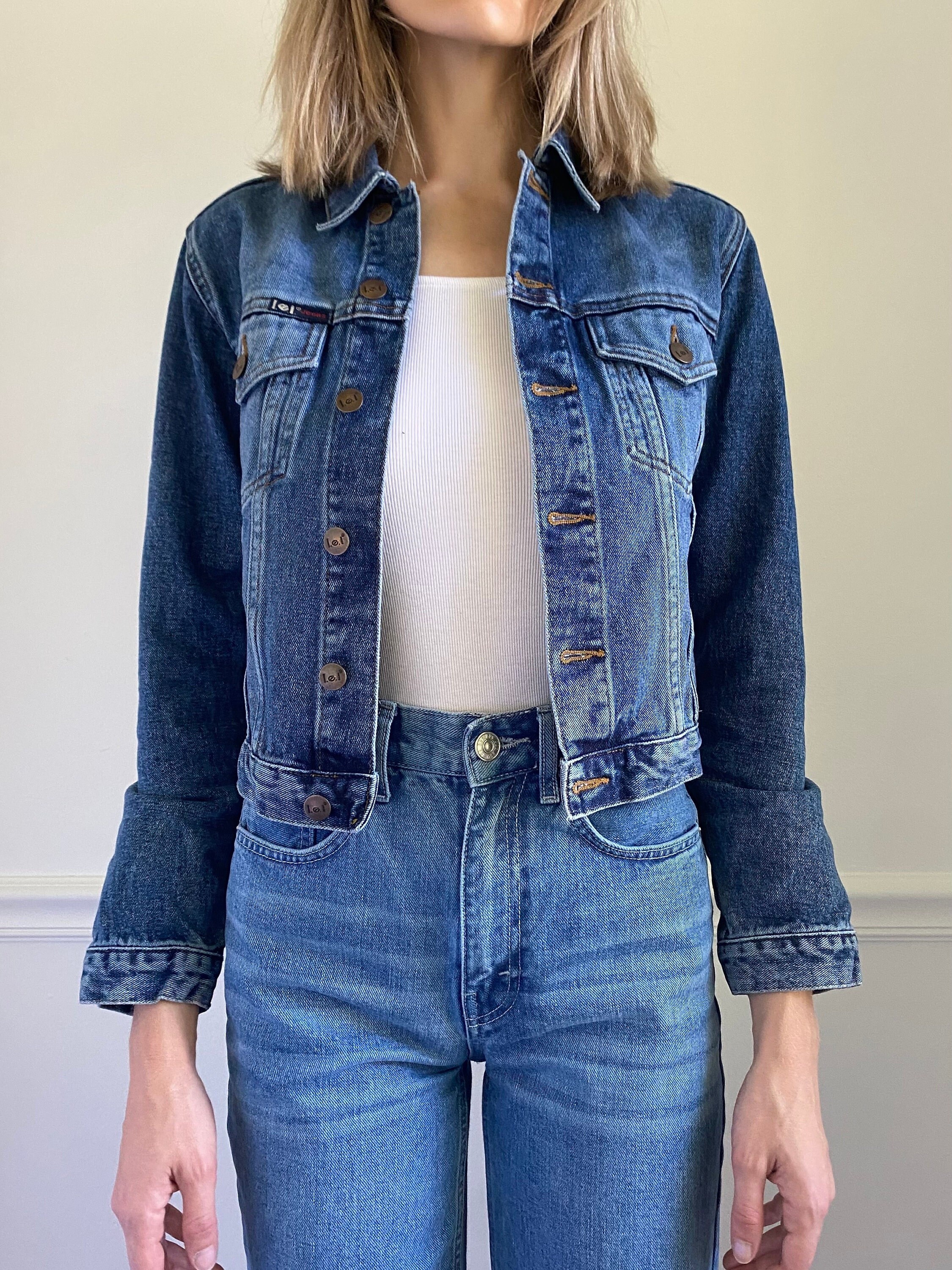 L.e.i. Denim Jacket Etsy UK