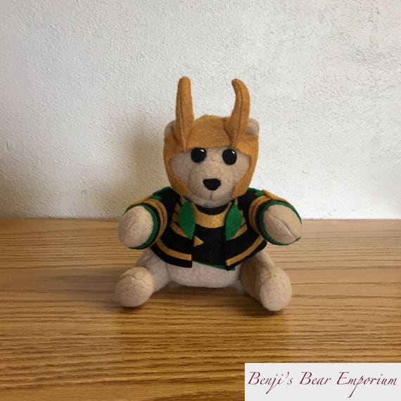 marvel loki plush