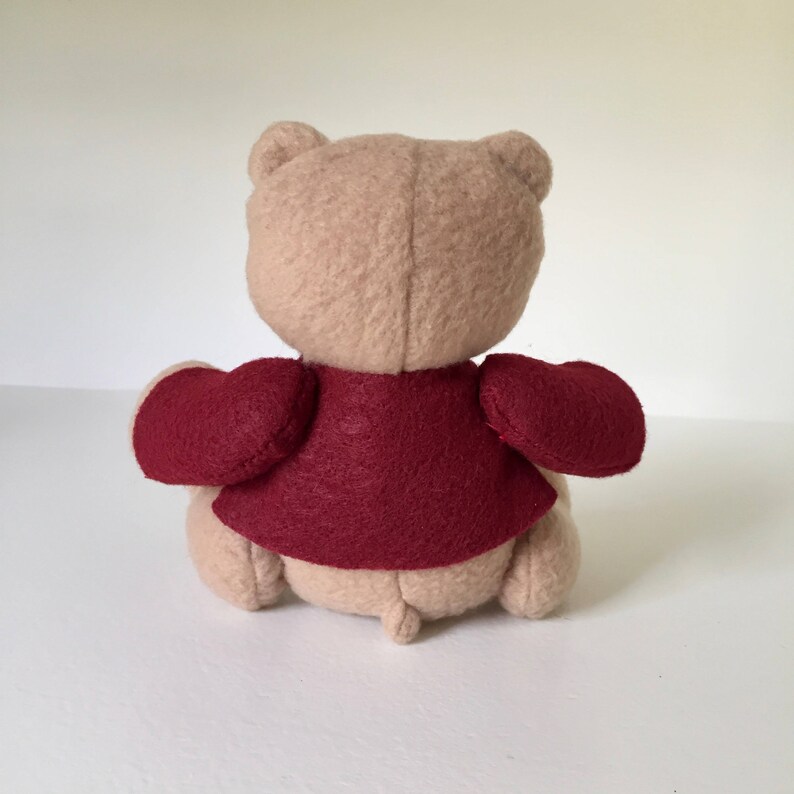 Benji the Bear Hobbit Bilbo Lord of the Rings Inspired Plushie Bilbo Baggins Bear Plush