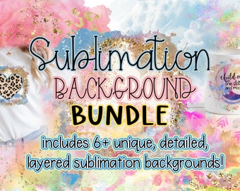Sublimation Background Bundle