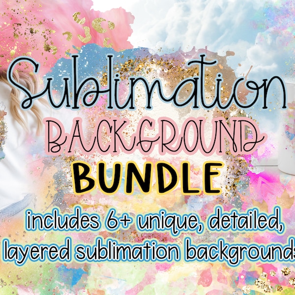 Sublimation Background Bundle