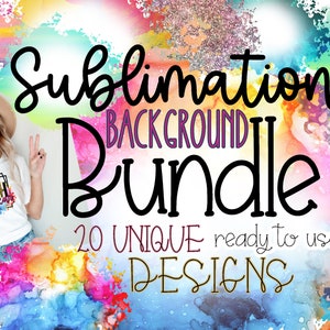 Sublimation Background Design Bundle