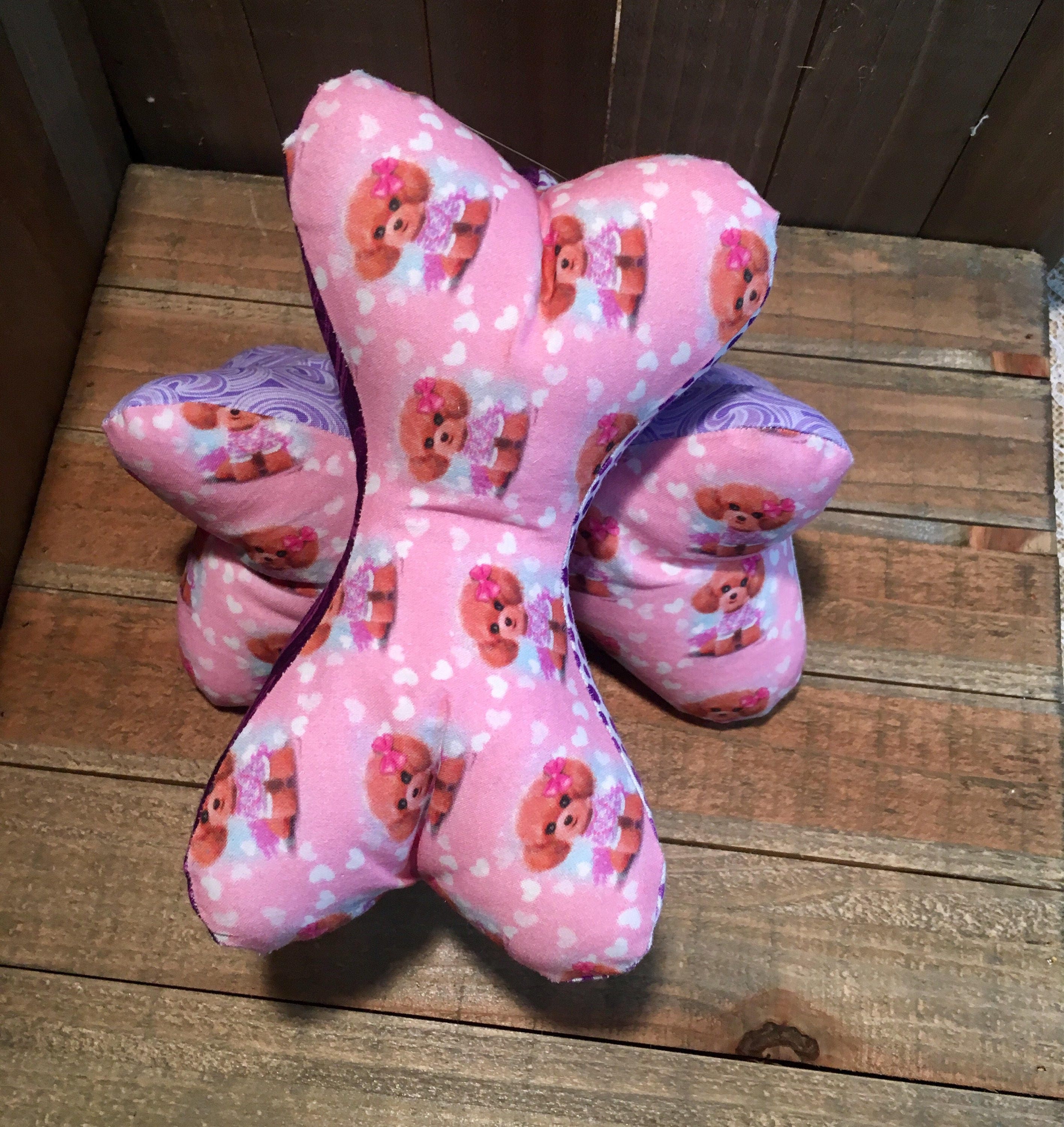 POODLE Top Knot/Lap Bone Pillow Etsy