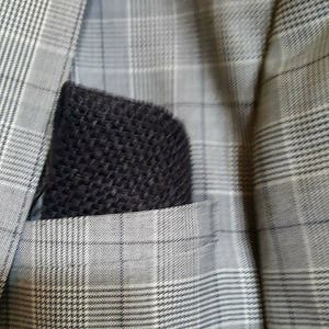 Burlap Pocket Square