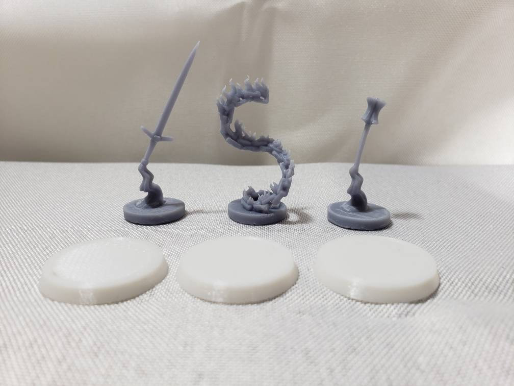 Spiritual Weapons 3D Printed Miniatures - Etsy