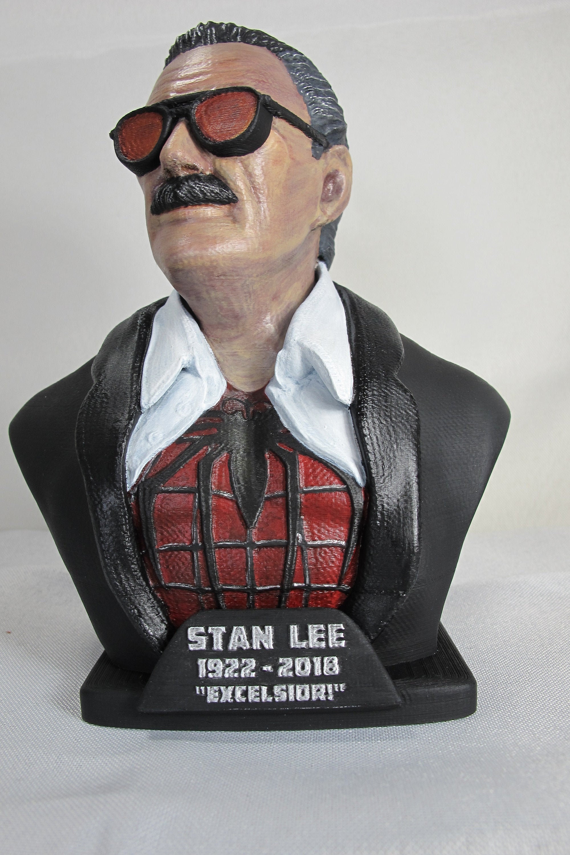 Stan Lee Spider-man Excelsior Bust - Etsy