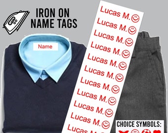 Uniform Labels - Etsy UK