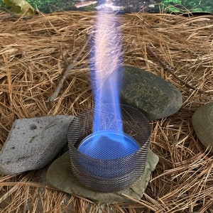 Ultralight Alcohol Stove for Backpacking, Camping, or Emergencies