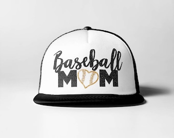 Baseball Mom Trucker Hat