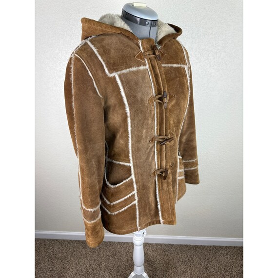 Casual Corner Jacket Women's Small Vtg 70s Suede … - image 2