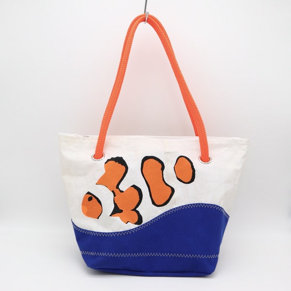 Sac en voile de bateau Poisson Clown