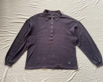 Vintage Versace Jeans Couture Half Zip Collar Shirt
