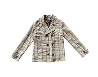 Beamsboy Plaid Double Breast Jacket