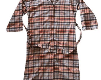 Pendleton Robe Tartan Plaid Wool Vintage Christmas Gift