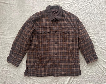 Vintage Daniel Hechter Pleed Wool Plaid Jacket