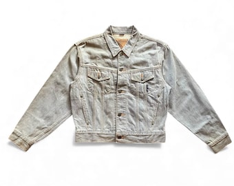 Vintage Super Hakka Japan Workwear Denim Jeans Jacket Japanese 