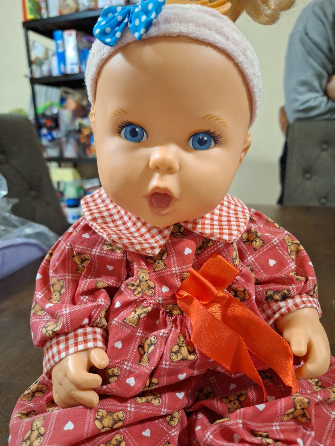 Vintage 1994 15 Inch Gerber Baby Girl Doll Prewoned Etsy