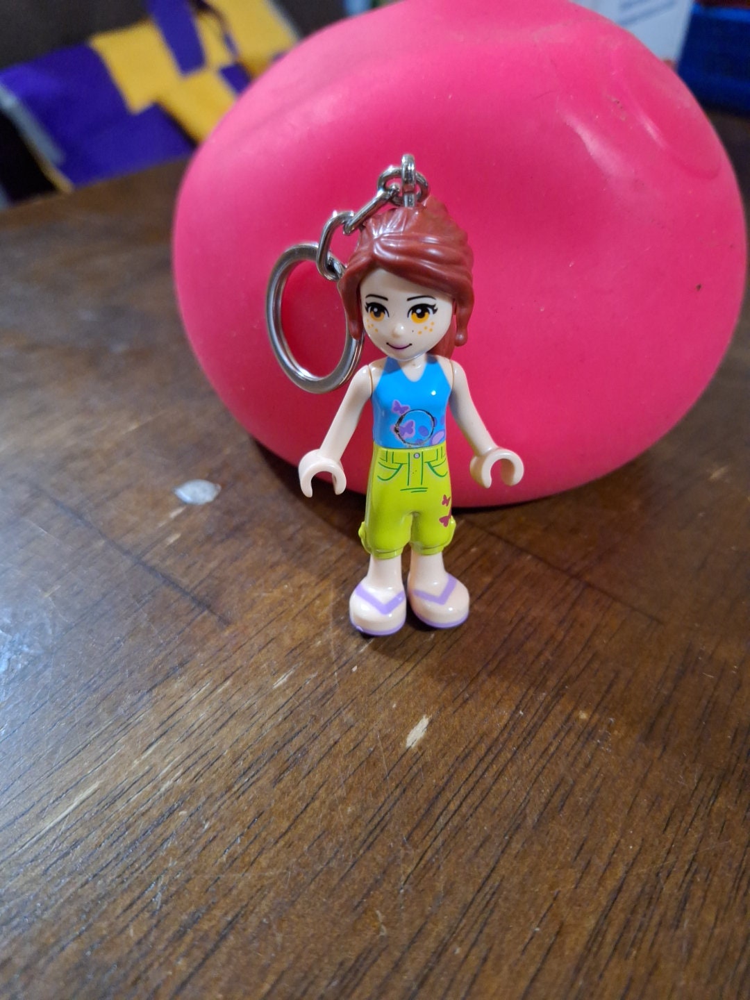 Lego Friends Mia Girl Keychain Age 6 Etsy