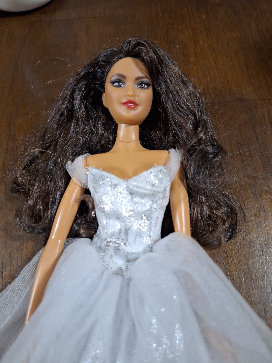 Barbie Noël Model Muse Body relookée 5 tenues OOAK