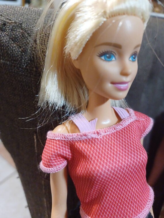Jeugd Regenachtig wonder Mattel Barbie Doll 1186 Mj. 1. Nl 2015 Pink Yoga Top and Pant - Etsy Denmark