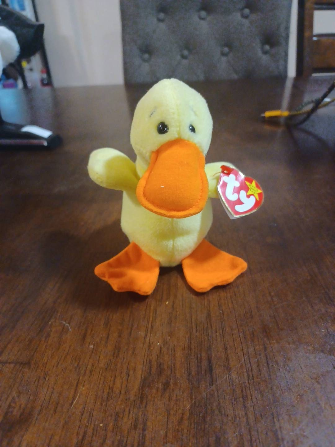 Ty Beanie Babies Quackers Date of Birth April 19 1994 5in Etsy
