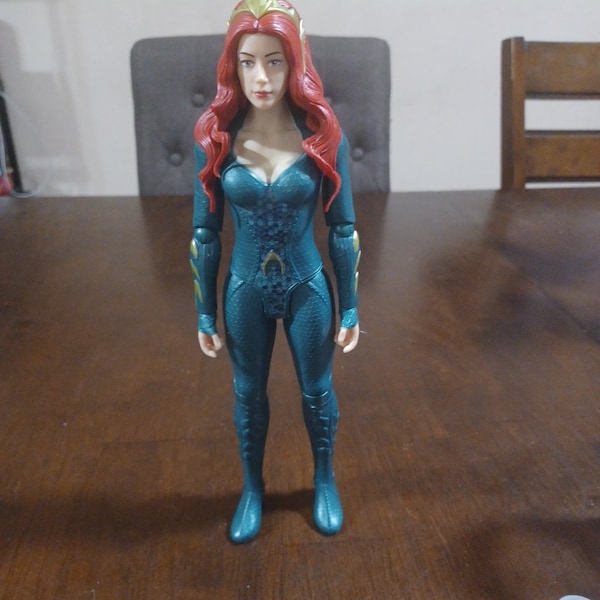 DC Multiverse Mera Action Figure Aquaman Movie 12 In Articulated  pre-woned